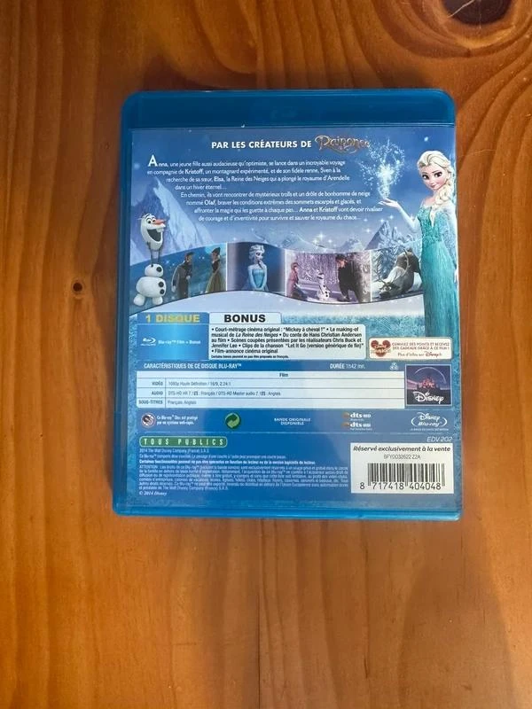 blu-ray la reina de las nieves disney – photo 4